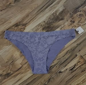 ANTHROPOLOGIE NWT periwinkle panties sz L